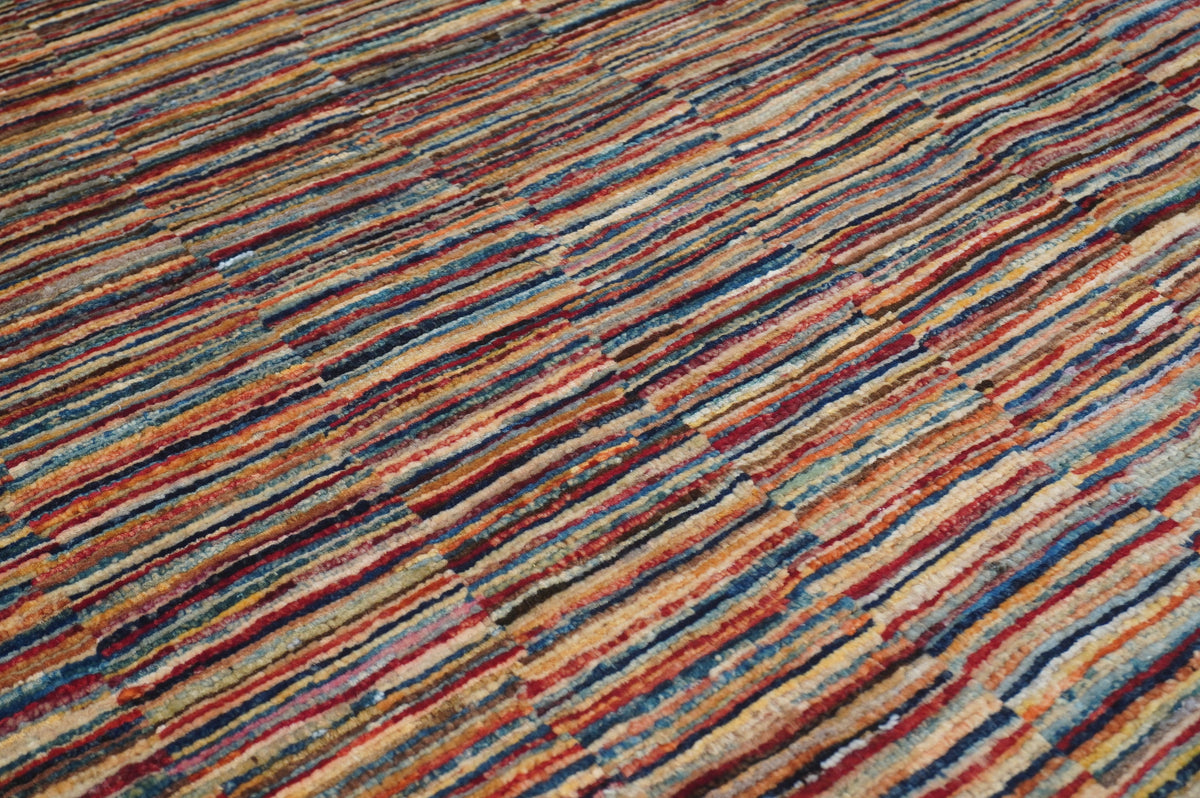 Stripe Gabbeh Multi Rug 1.82m x 1.30m