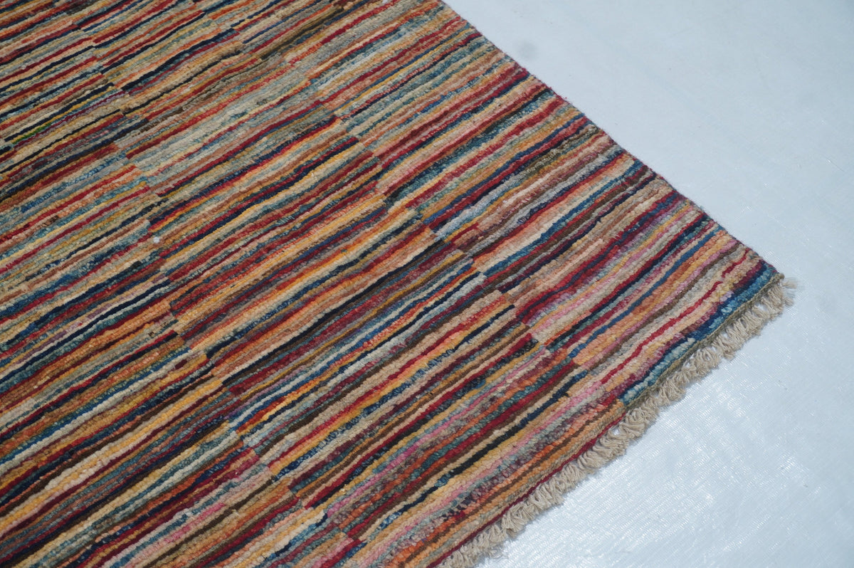 Stripe Gabbeh Multi Rug 1.82m x 1.30m