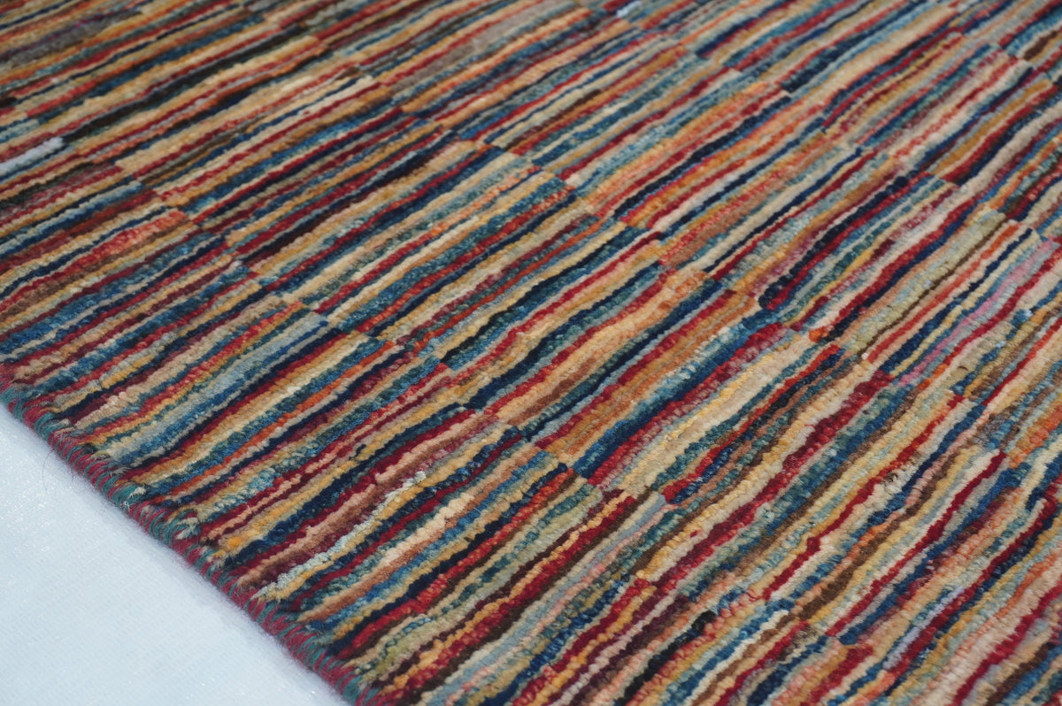 Stripe Gabbeh Multi Rug 1.82m x 1.30m