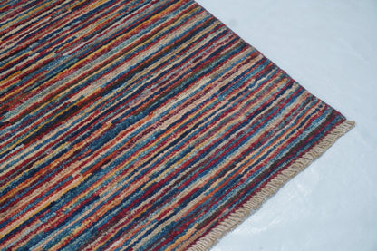 Stripe Gabbeh Multi Rug 1.96m x 1.45m