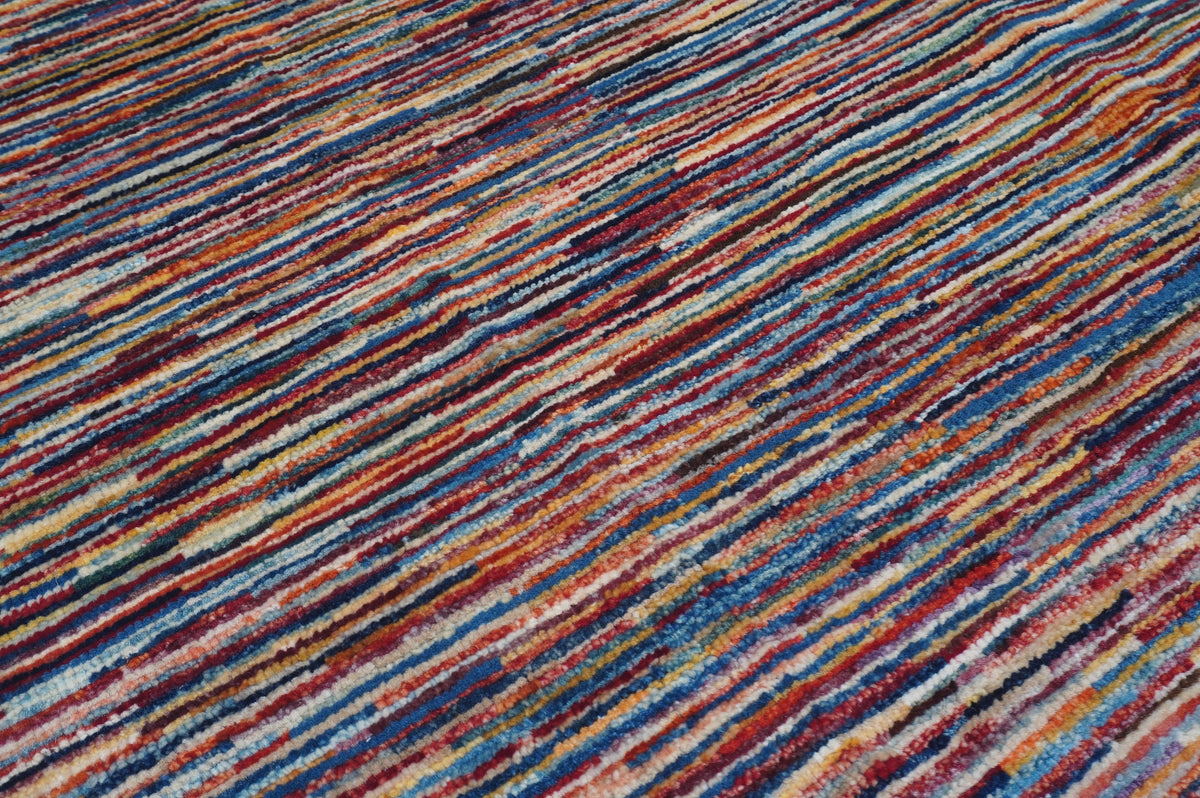 Stripe Gabbeh Multi Rug 1.95m x 1.46m