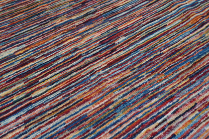 Stripe Gabbeh Multi Rug 1.95m x 1.46m