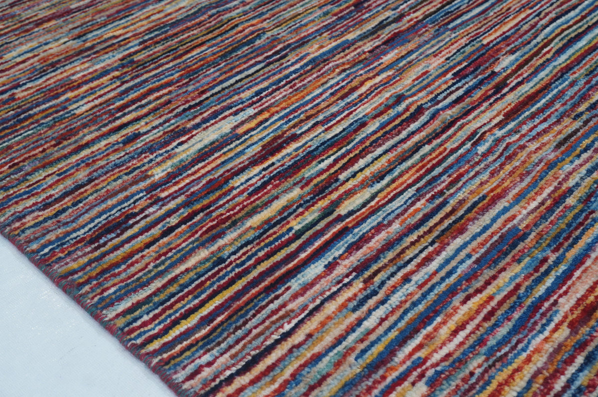 Stripe Gabbeh Multi Rug 1.95m x 1.46m