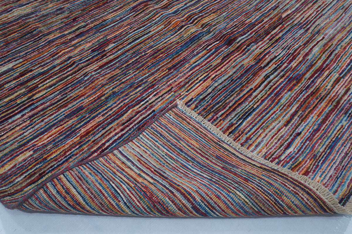 Stripe Gabbeh Multi Rug 1.95m x 1.46m