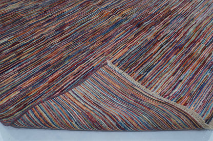 Stripe Gabbeh Multi Rug 1.95m x 1.46m