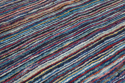 Stripe Gabbeh Multi Rug 1.94m x 1.51m