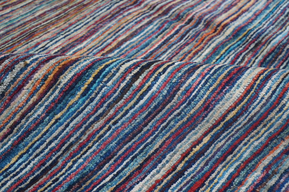 Stripe Gabbeh Multi Rug 1.94m x 1.51m