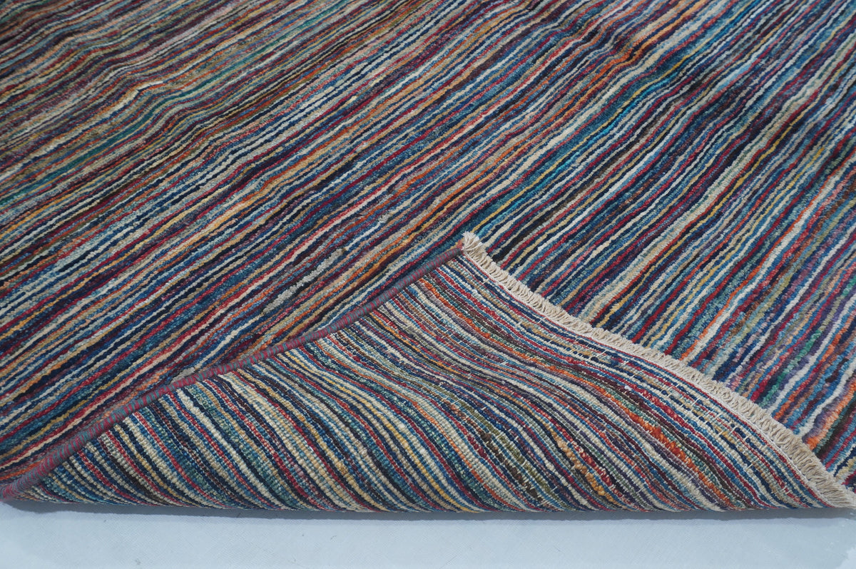 Stripe Gabbeh Multi Rug 1.94m x 1.51m