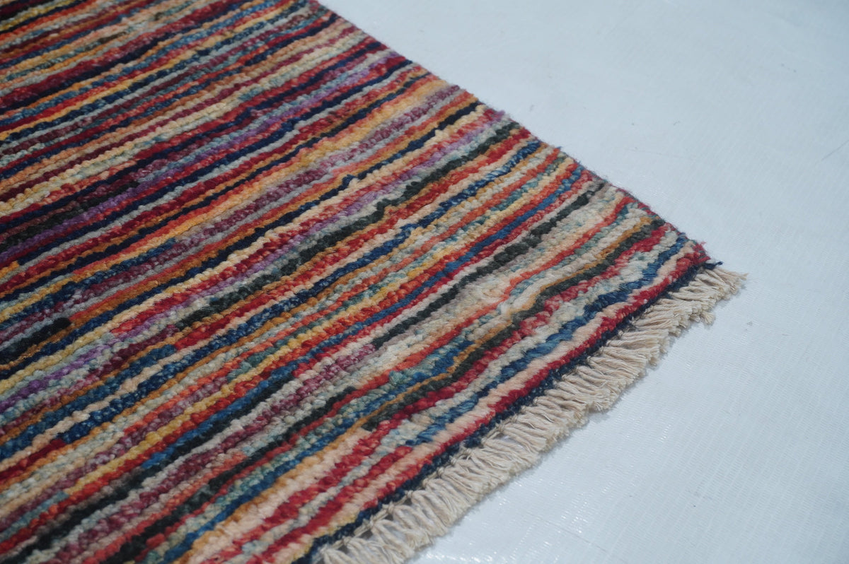 Stripe Gabbeh Multi Rug 1.77m x 1.17m