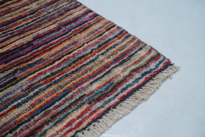 Stripe Gabbeh Multi Rug 1.77m x 1.17m