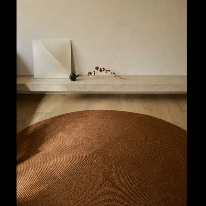 Armadillo Braid rug circle
