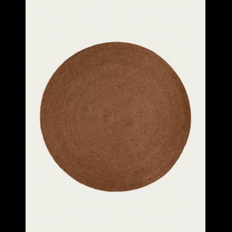Armadillo Braid rug circle