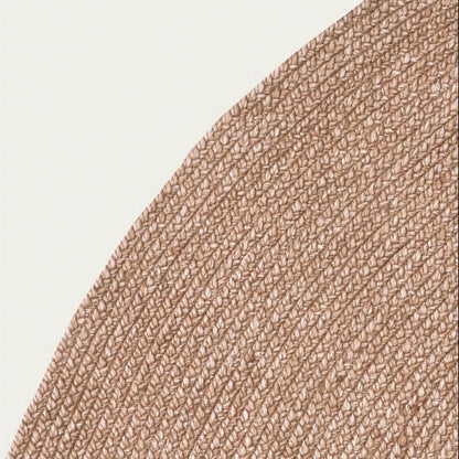 Armadillo Braid rug circle