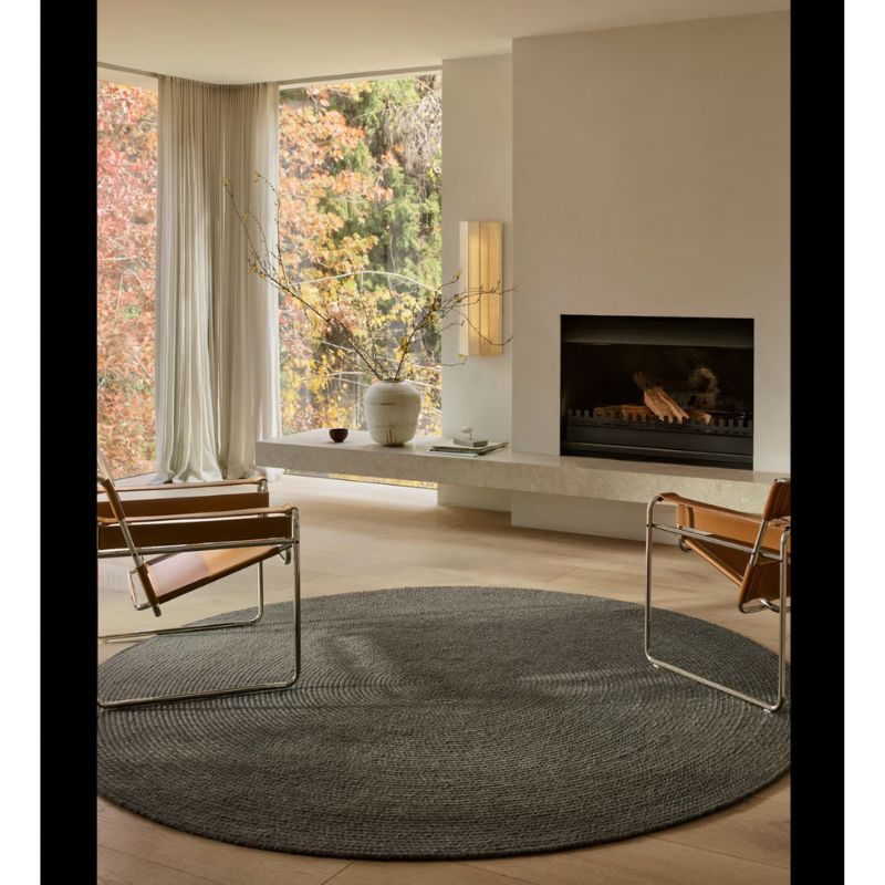 Armadillo Braid rug circle