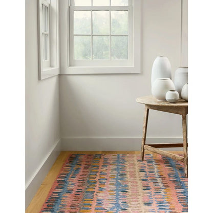 Rugs USA Paint Chip Hand Micro Hooked Wool Rug rectangle