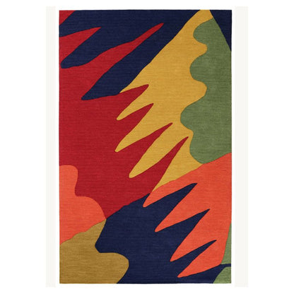 Rugs USA Graphic Hand Tufted Wool Rug rectangle