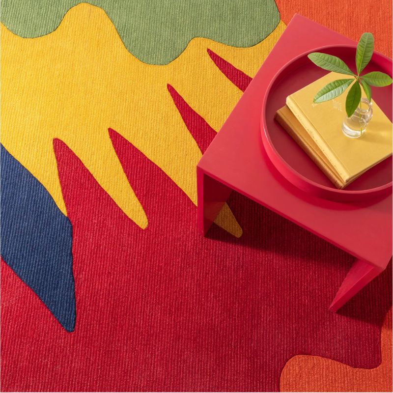 Rugs USA Graphic Hand Tufted Wool Rug rectangle