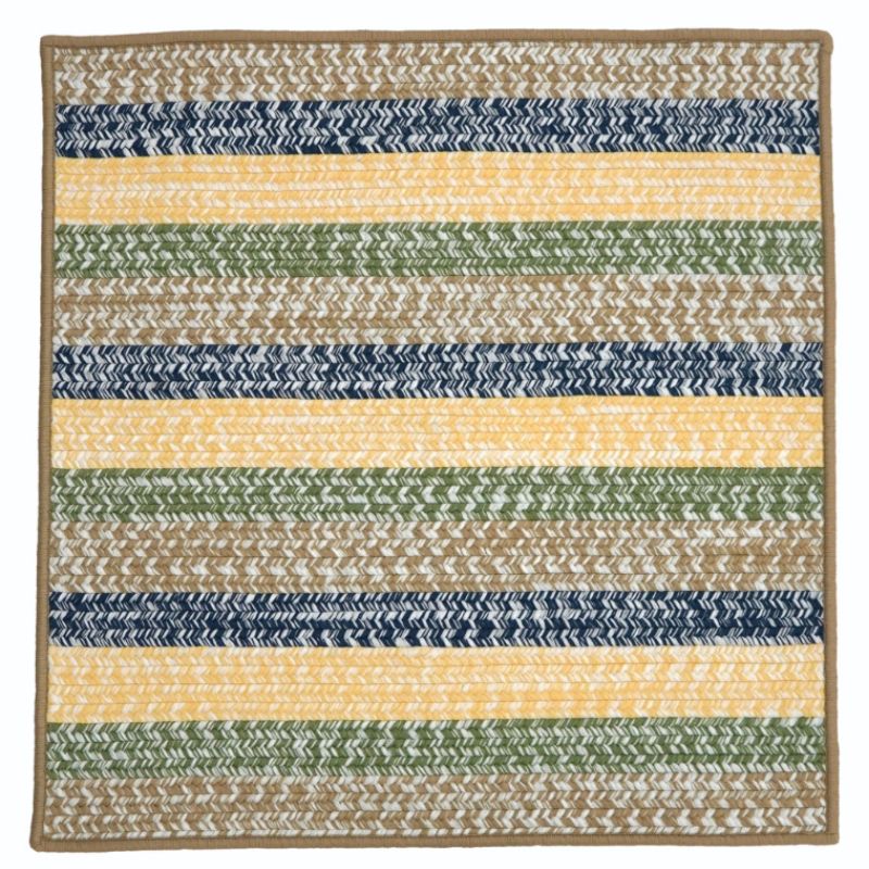 Colonial Mills Bailey Tweed Stripe square rug