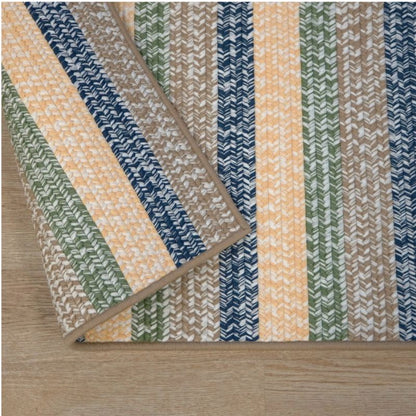 Colonial Mills Bailey Tweed Stripe square rug