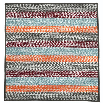 Colonial Mills Bailey Tweed Stripe square rug
