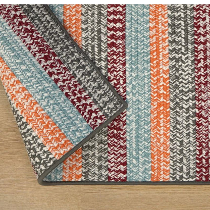 Colonial Mills Bailey Tweed Stripe square rug