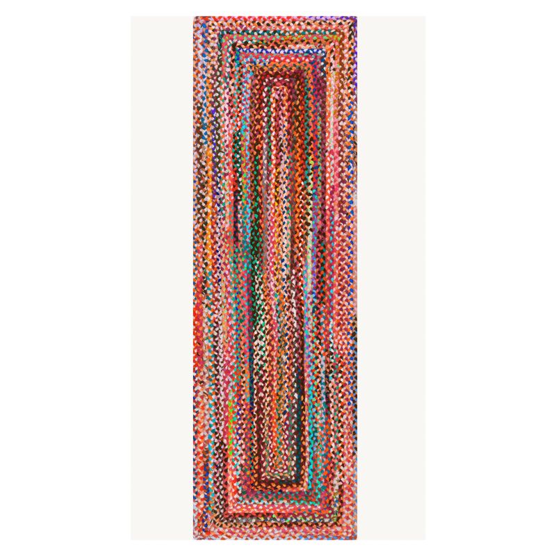 Rugs USA Bohemian Chindi Braided Rug
