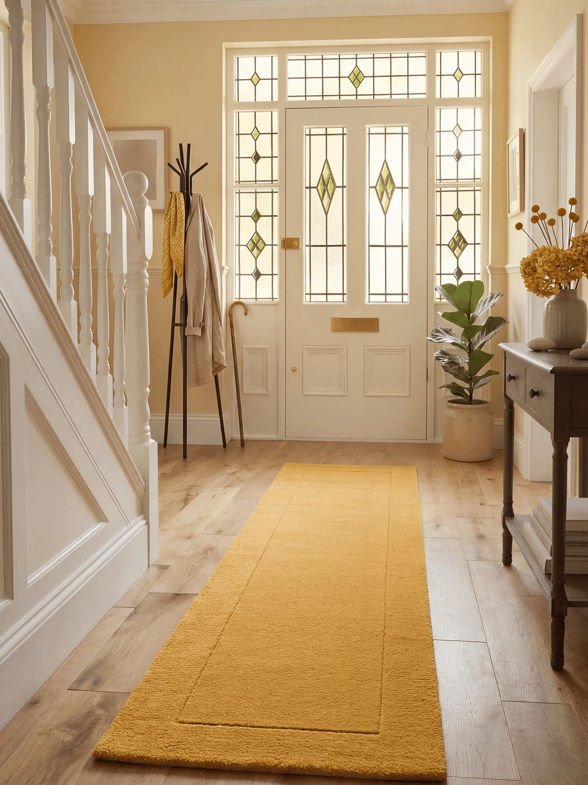 Esme Wool Ochre Runner - Esselle Home