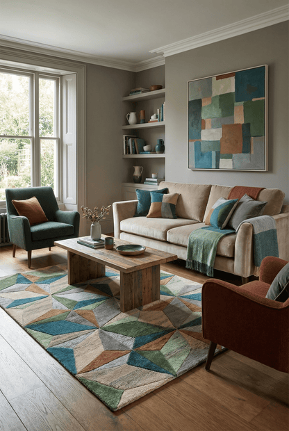 Radiant Lilianna Multi Rug - Esselle Home