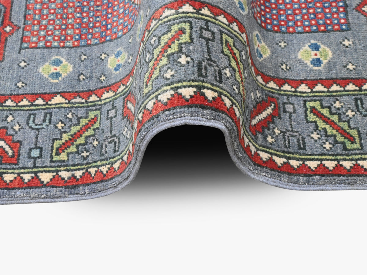 Kazak Grey Rug 1.65m x 1.25m