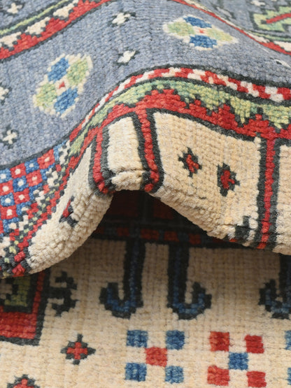 Kazak Grey Rug 1.65m x 1.25m