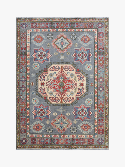 Kazak Grey Rug 1.73m x 1.25m