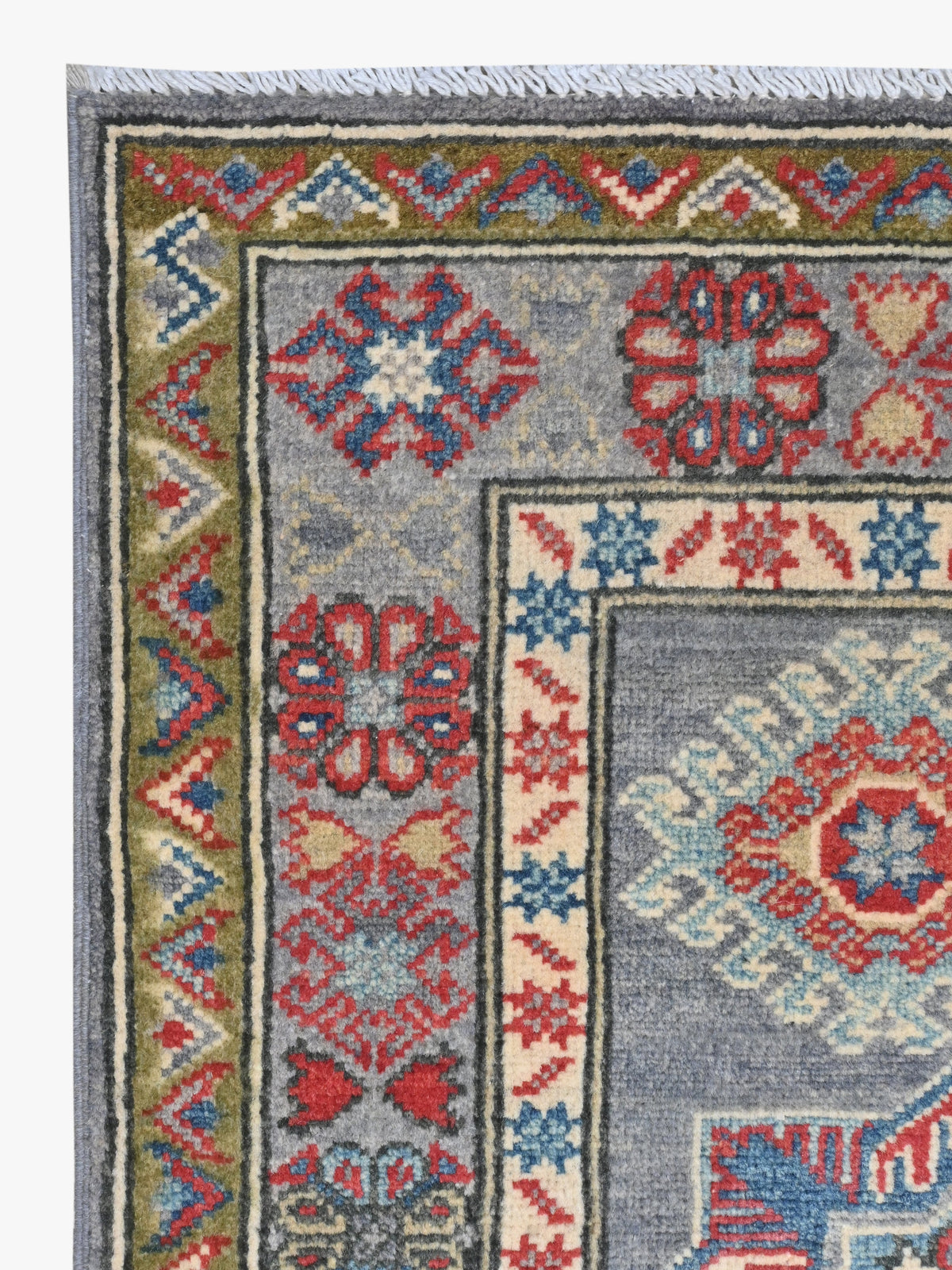 Kazak Grey Rug 1.73m x 1.25m