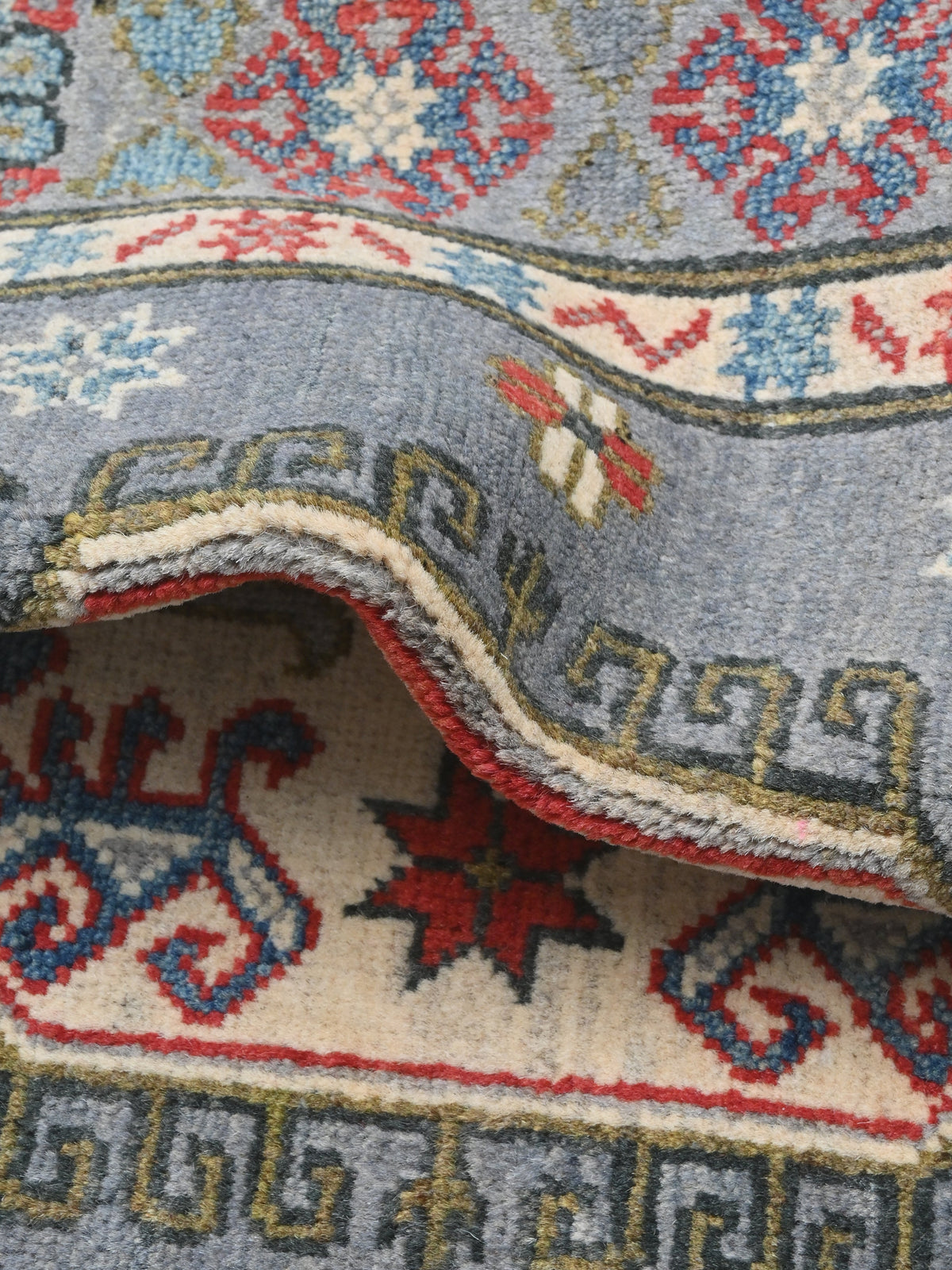 Kazak Grey Rug 1.73m x 1.25m