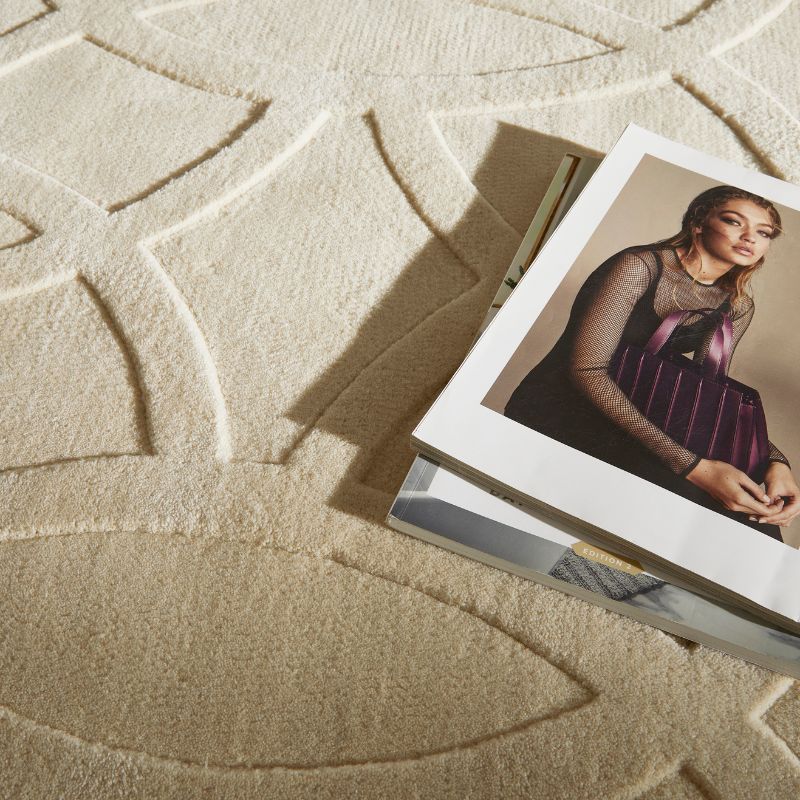 Priory Rectangle Ivory Circles