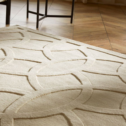 Priory Rectangle Ivory Circles