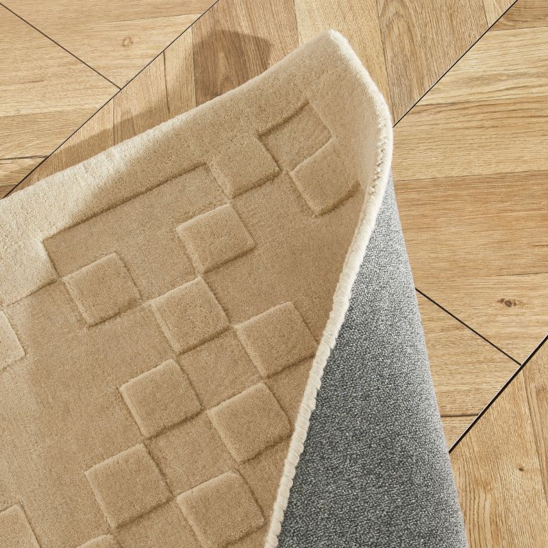 Priory Rectangle Beige Squares
