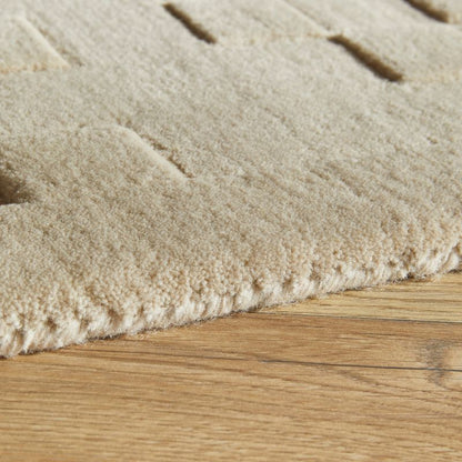 Priory Rectangle Beige Squares