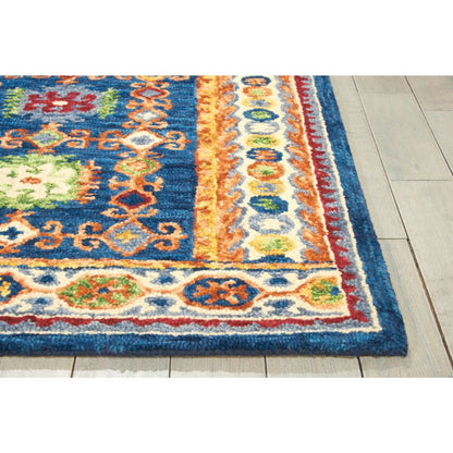 Vibrant Rectangle Navy