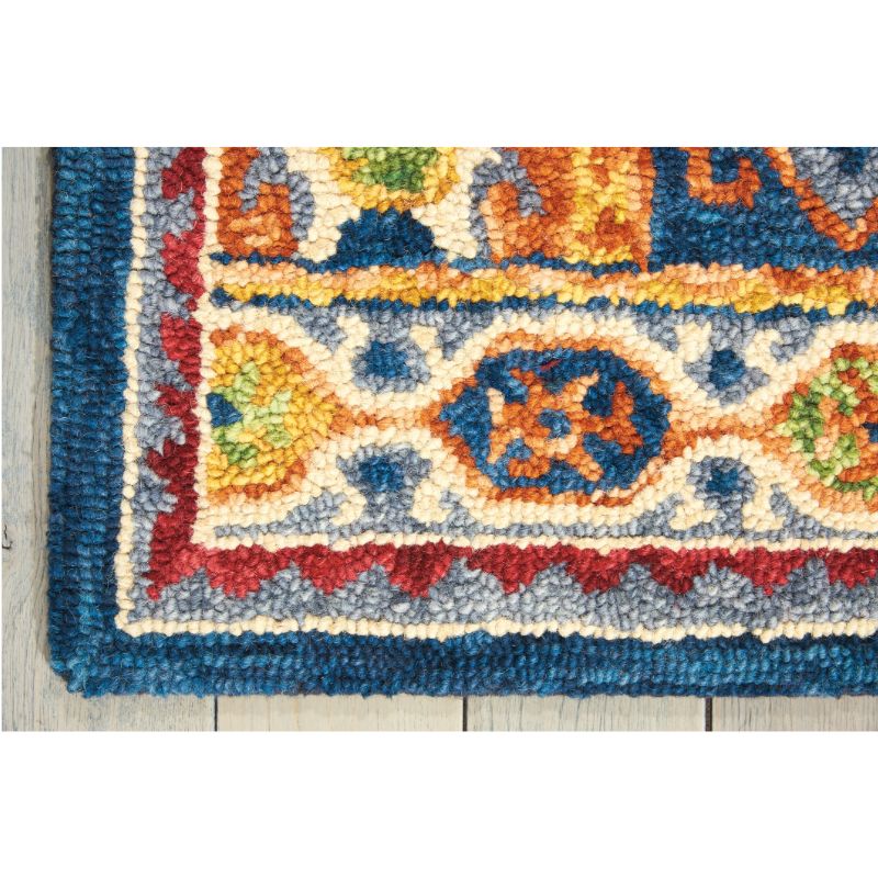 Vibrant Rectangle Navy