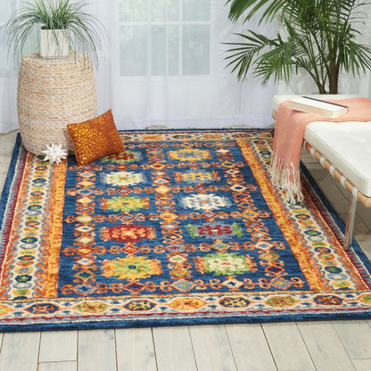 Vibrant Rectangle Navy