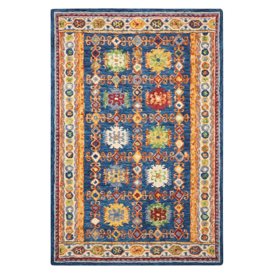Vibrant Rectangle Navy