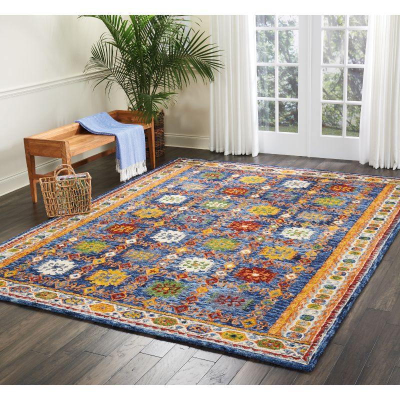 Vibrant Rectangle Navy