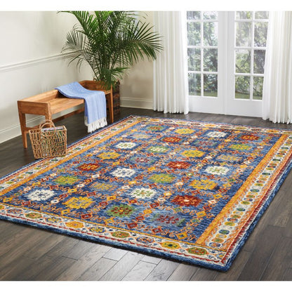 Vibrant Rectangle Navy
