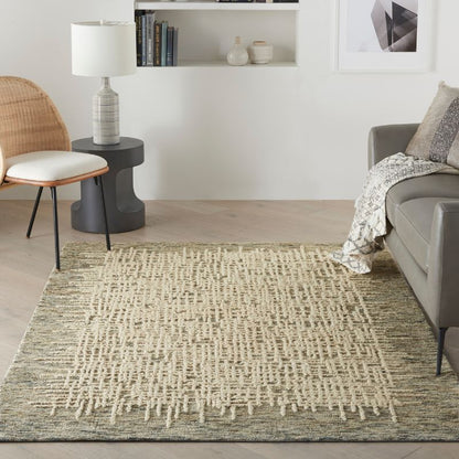 Colorado Rectangle Ivory Multi-colour