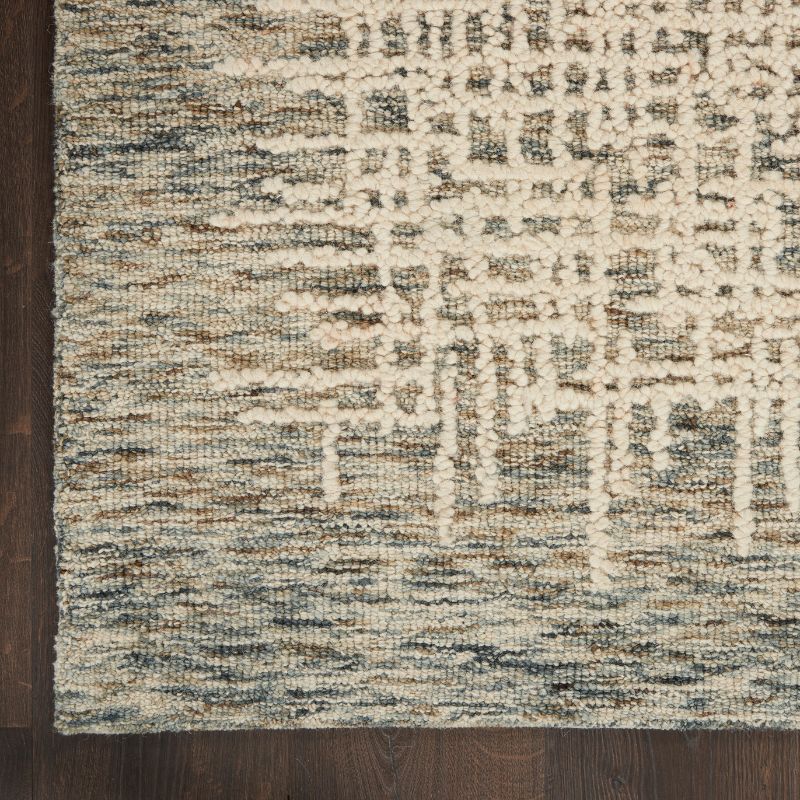 Colorado Rectangle Ivory Multi-colour