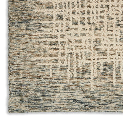 Colorado Rectangle Ivory Multi-colour