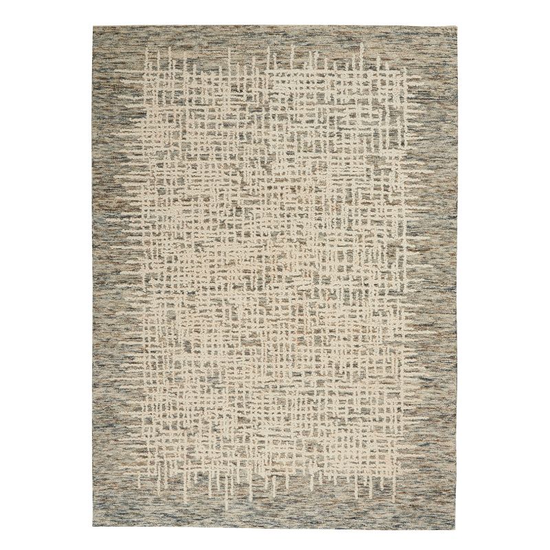Colorado Rectangle Ivory Multi-colour