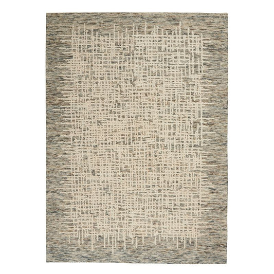 Colorado Rectangle Ivory Multi-colour