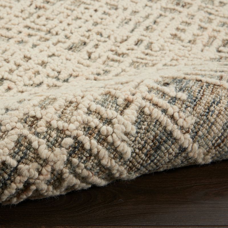 Colorado Rectangle Ivory Multi-colour