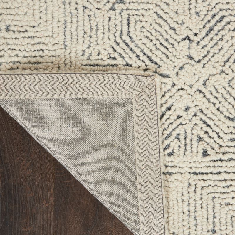 Colorado Rectangle Ivory Navy